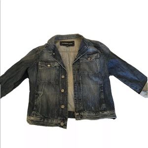 Express denim jean jacket size medium